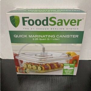 Food Saver Quick Marinating Canister